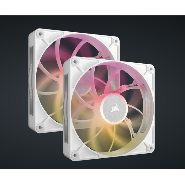 Ventilatoare carcasa corsair icue link rx140 max 2x140mm alb,  Ventilatoare carcasa | electropc.ro