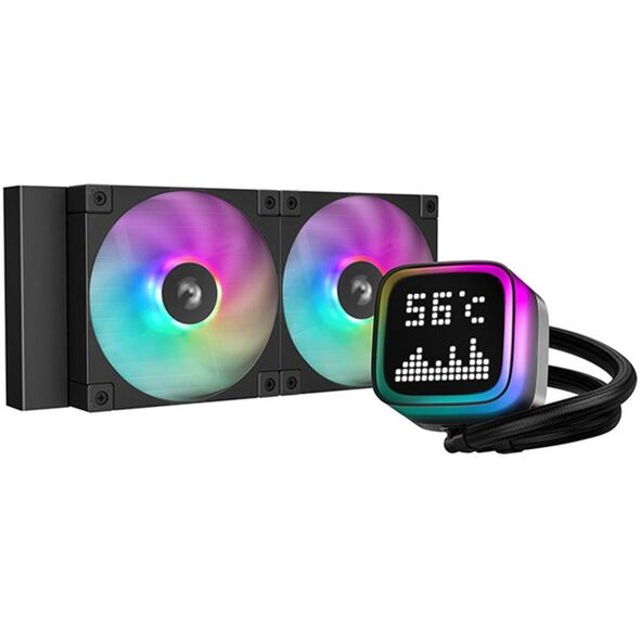 Cooler procesor deepcool lp240 argb negru,  Ventilatoare carcasa | electropc.ro