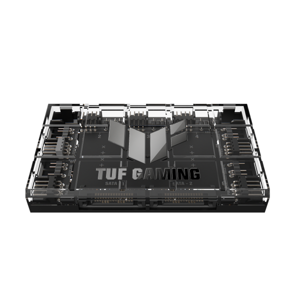 Asus tuf gaming argb pwm fan hub. type: fan controller, product colour: black, fan connector: 4-pin. width: 115 mm, depth: 69 mm, height: 17.7 mm,  Ventilatoare carcasa | electropc.ro