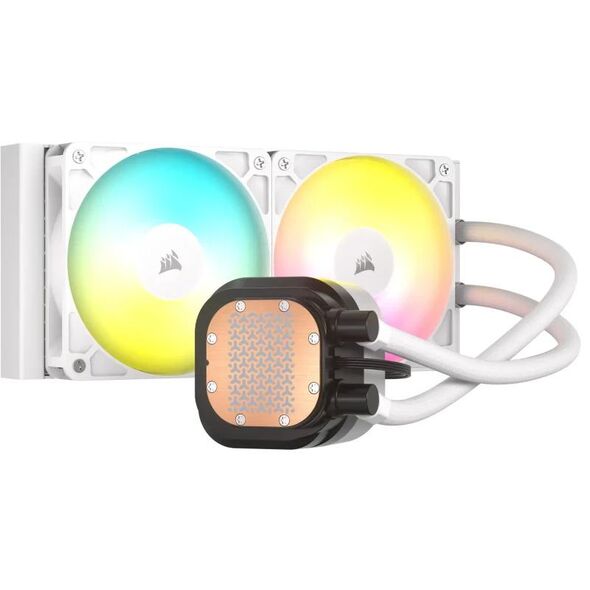 Cooler procesor corsair nautilus 240 rs argb alb,  Ventilatoare carcasa | electropc.ro
