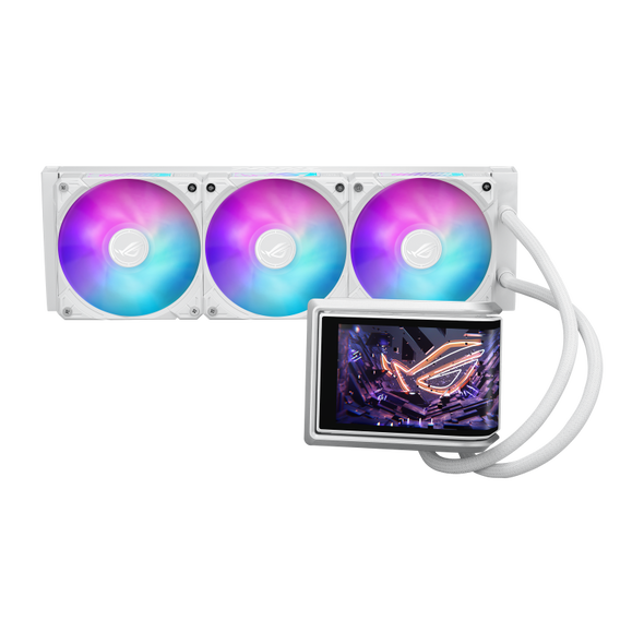 Cpu cooler asus rog ryuo iv 360 argb wht,  Ventilatoare carcasa | electropc.ro