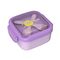 Caserola 2in 1 cu lingurita si furculita, mov, u-grow,  Articole hranire bebelusi | electropc.ro
