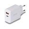 Incarcator lindy usb a & c, 65w, putere intrare 100-240vac, 50/60hz 0.6a, putere iesire usb type a: 5v 3a, 9v 2a, 12v 1.5a usb type c: v v 3a, 9v 3a, 12v 2.5a, 15v 2a, 20v 1.5a, pps33 11v 2.7a, pps33 16v 1.88a usb type a & c: 5v 3apower, alb,  Incarcatoare baterii | electropc.ro