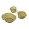 Set diversificare 3 piese silicon : bol , farfurie si cana cu cioc, olive, u-grow,  Articole hranire bebelusi | electropc.ro