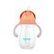 Cana cu pai tritan, orange, 300ml, u-grow,  Cani & Pahare & Accesorii Bebe | electropc.ro