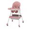 Scaun de masa 2 in 1, pliabil, roz, u-grow,  Scaune de masa bebe | electropc.ro
