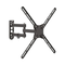 Suport perete lcd/plasma plat/curbat barkan, 13-65",3 miscari: extension, swivel,tilt, vesa max. 400x400mm, max. 36kg, negru,  Suporturi TV & Monitor | electropc.ro