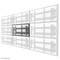 Suport tv de perete, neomounts by newstar led-vw2000black, reglabil, 32"- 75", vesa 600x400mm, suporta pana la 70kg, negru,  TV & Electronice & Gaming | electropc.ro