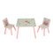 Set 2 scaune +birou pink forest ugmbs06-pkf,  Mobilier camera copii | electropc.ro