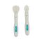 Set 2 lingurite silicon u-grow u1154-spn,  Articole hranire bebelusi | electropc.ro