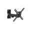suport tv de perete, barkan 2300.b, reglabil, 19"- 39", vesa 200 x 200 mm, suporta pana la 25kg, negru,  TV & Electronice & Gaming | electropc.ro