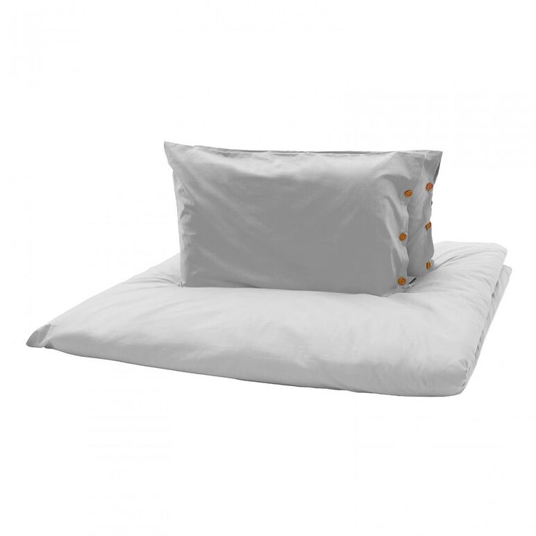 Set de pat dublu bbc dark grey/light grey,  Lenjerii de pat | electropc.ro