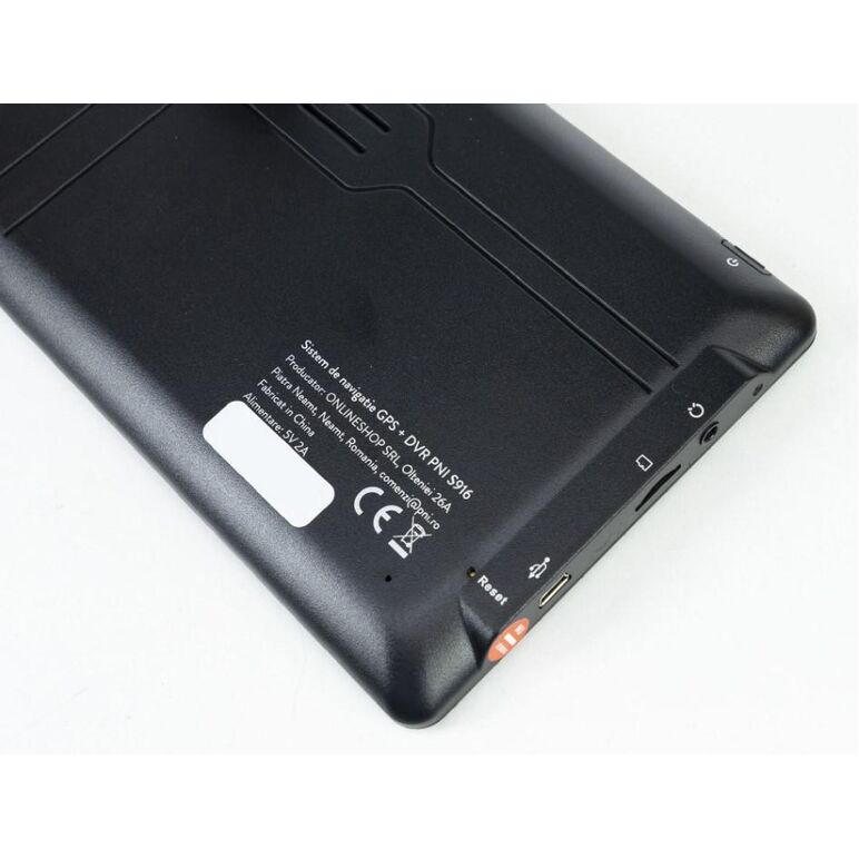 Sistem de navigatie gps + dvr pni s916 pro ecran 7 inch cu android 6.0, memorie 16 gb, 1gb ddr3 ram,  android 6.0, toucscreen, rezolutie: 800 x 480 pixeli, procesor:  1.3 ghz, slot card: micro sd, fm transmitter, acumulator  2000 mah.,  Navigatii GPS | electropc.ro
