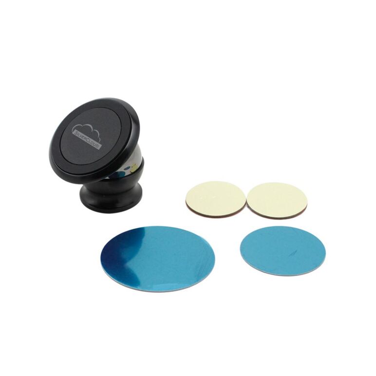 Suport magnetic pentru telefon mobil silvercloud easy drive 360 aplicare pe bord, unghi rotire: 360°, sistem de prindere: adeziv, tip magnet : n40,,  Telefoane mobile & accesorii | electropc.ro