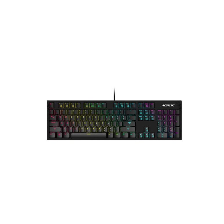 Tastatura gaming gigabyte aorus k1 cherry mx red  mechanical gaming switch negru,  Tastaturi | electropc.ro