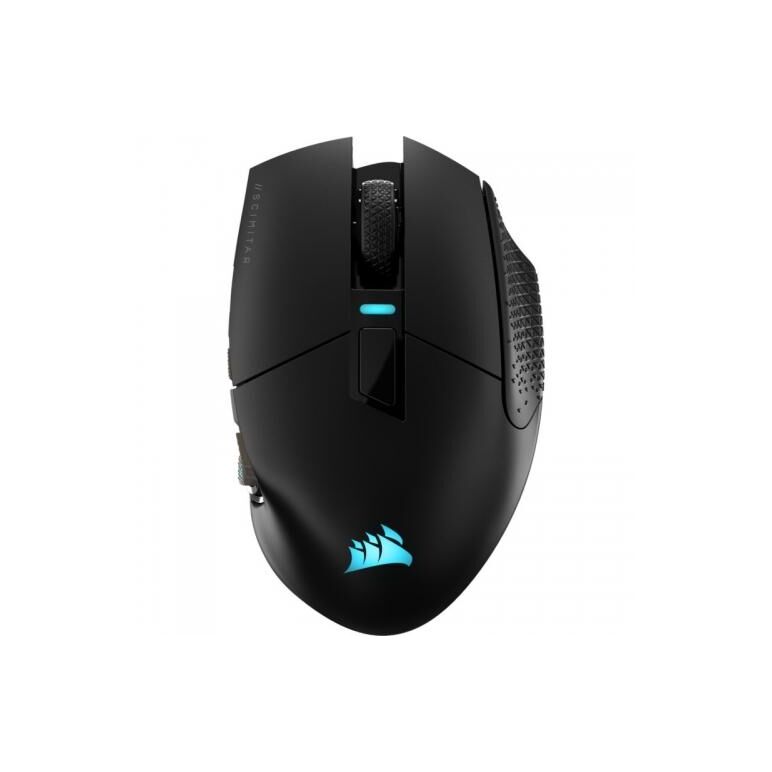 Mouse gaming corsair scimitar elite wireless mmo, 26000 dpi, 16 butoane, optic, negru,  Mouse | electropc.ro