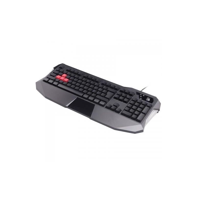 Tastatura a4tech b130 bloody gaming, cu fir 106 taste, negru,  Tastaturi | electropc.ro