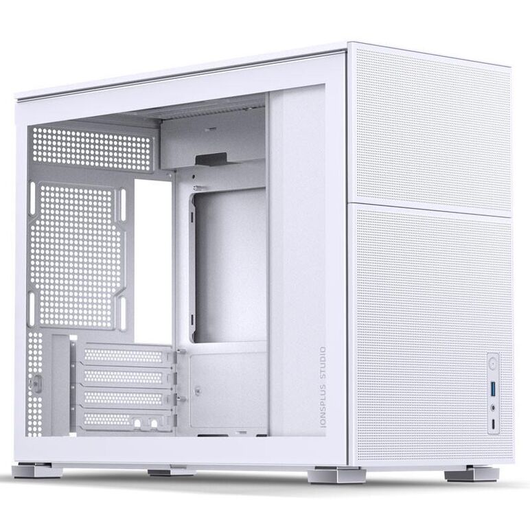 Carcasa jonsbo d31 mesh micro-atx tempered glass alb,  Carcase | electropc.ro
