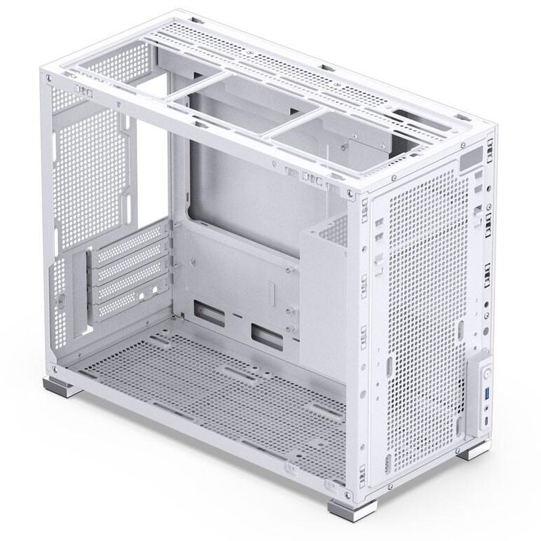 Carcasa jonsbo d31 mesh micro-atx tempered glass alb,  Carcase | electropc.ro