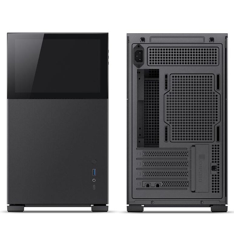 Carcasa jonsbo d31 screen micro-atx g tempered glass negru,  Carcase | electropc.ro