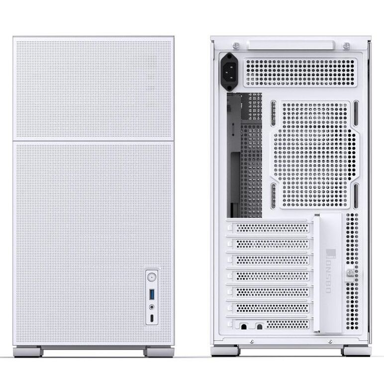Carcasa jonsbo d41 mesh atx tempered glass alb,  Carcase | electropc.ro