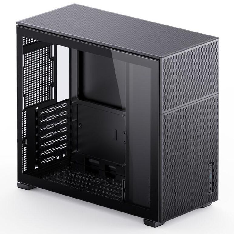 Carcasa jonsbo d41 mesh atx tempered glass negru,  Carcase | electropc.ro