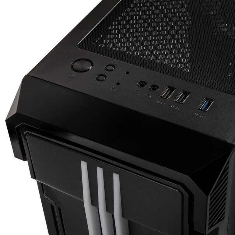Carcasa kolink inspire k10 argb mid-tower tempered glass negru, preinstalled fans 1x 120 mm,  Carcase | electropc.ro