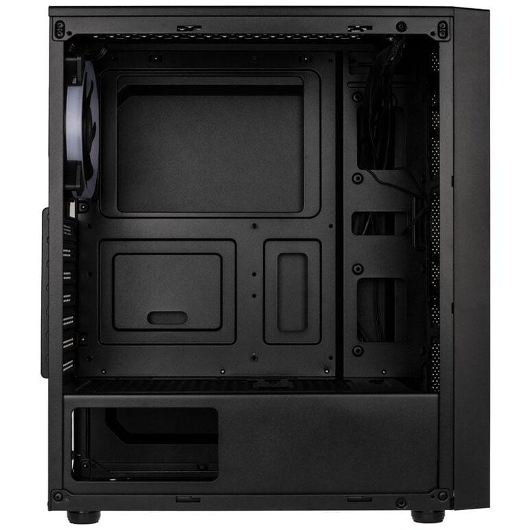 Carcasa kolink inspire k8 argb mid-tower negru, preinstalled fans 1x 120 mm,  Carcase | electropc.ro
