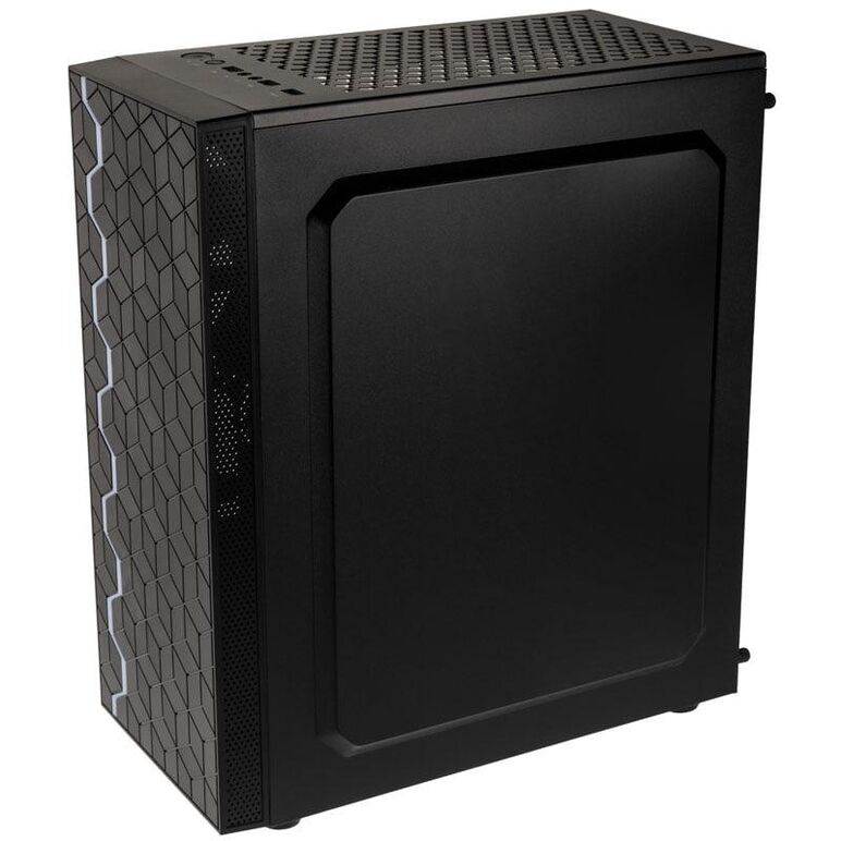Carcasa kolink inspire k8 argb mid-tower negru, preinstalled fans 1x 120 mm,  Carcase | electropc.ro