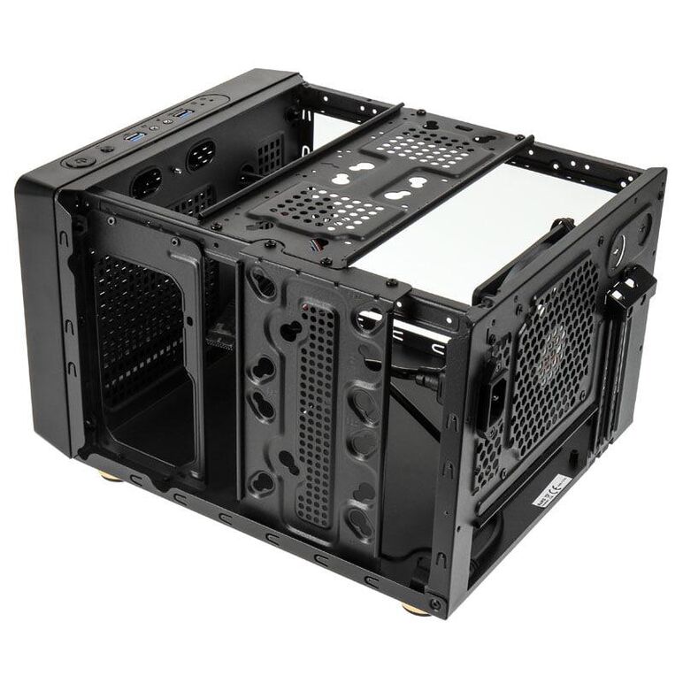 Carcasa kolink satellite micro-atx negru pci-slots 2 , preinstalled fans 1x 120 mm,  Carcase | electropc.ro