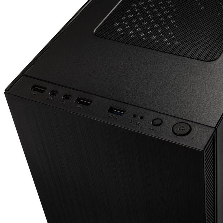Carcasa kolink stronghold m micro-atx temp g negru, preinstalled fans 6 120 mm,  Carcase | electropc.ro