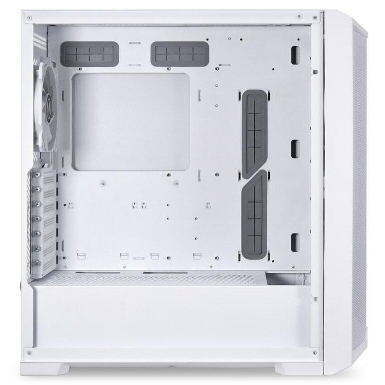 Carcasa lian li lancool 215 mid-tower argb tempered glass alb, pci-slots 7, preinstalled fans 1x 120 mm, 2x 200 mm,  Carcase | electropc.ro