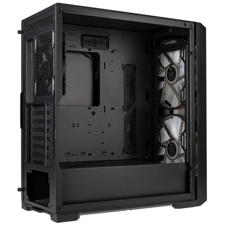 Carcasa lian li lancool 215 mid-tower argb tempered glass negru, pci-slots 7, preinstalled fans 1x 120 mm, 2x 200 mm,  Carcase | electropc.ro