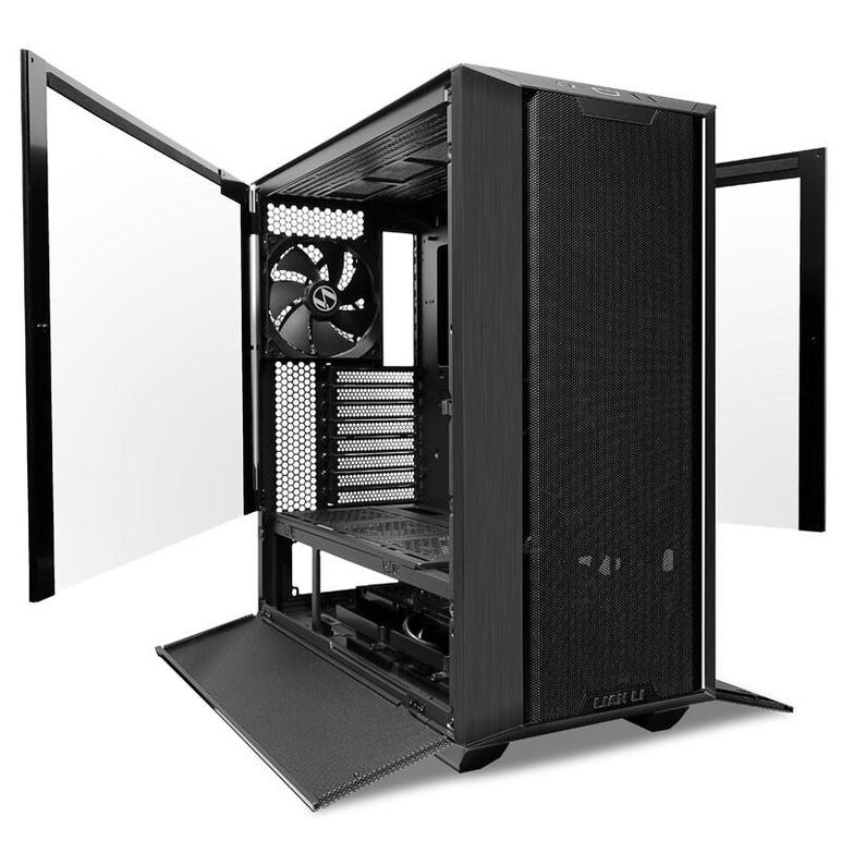 Carcasa lian li lancool iii e-atx mid-tower negru, pci-slots 8, preinstalled fans 4x 140 mm,  Carcase | electropc.ro