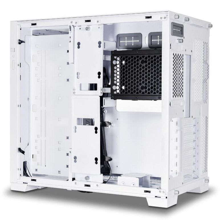 Carcasa lian li o11 dynamic evo, tempered glass alb, pci-slots 8,  Carcase | electropc.ro