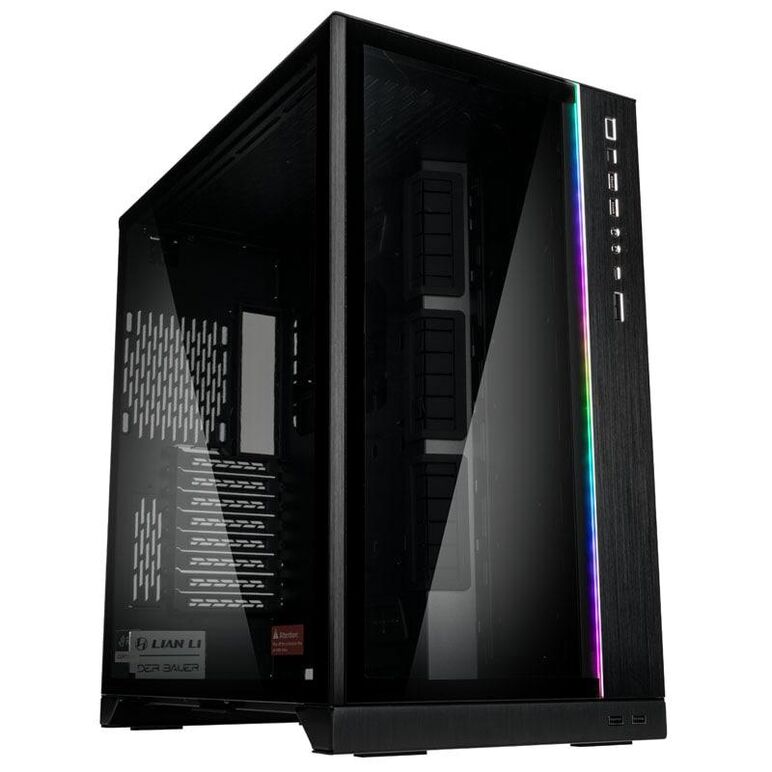 Carcasa lian li o11 dynamic xl  big-tower negru, pci-slots 8, 8 + 2,  Carcase | electropc.ro