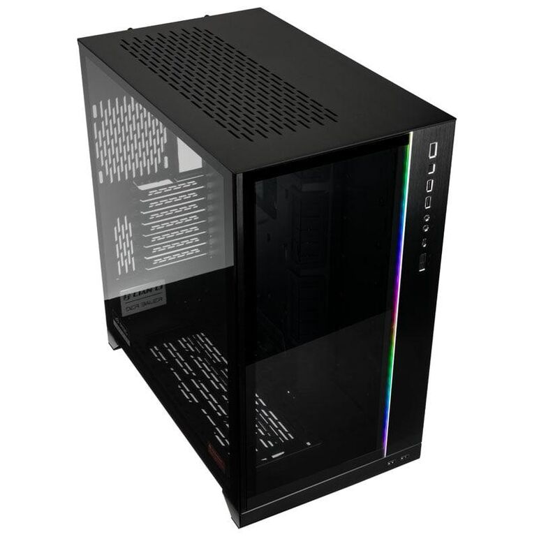 Carcasa lian li o11 dynamic xl  big-tower negru, pci-slots 8, 8 + 2,  Carcase | electropc.ro