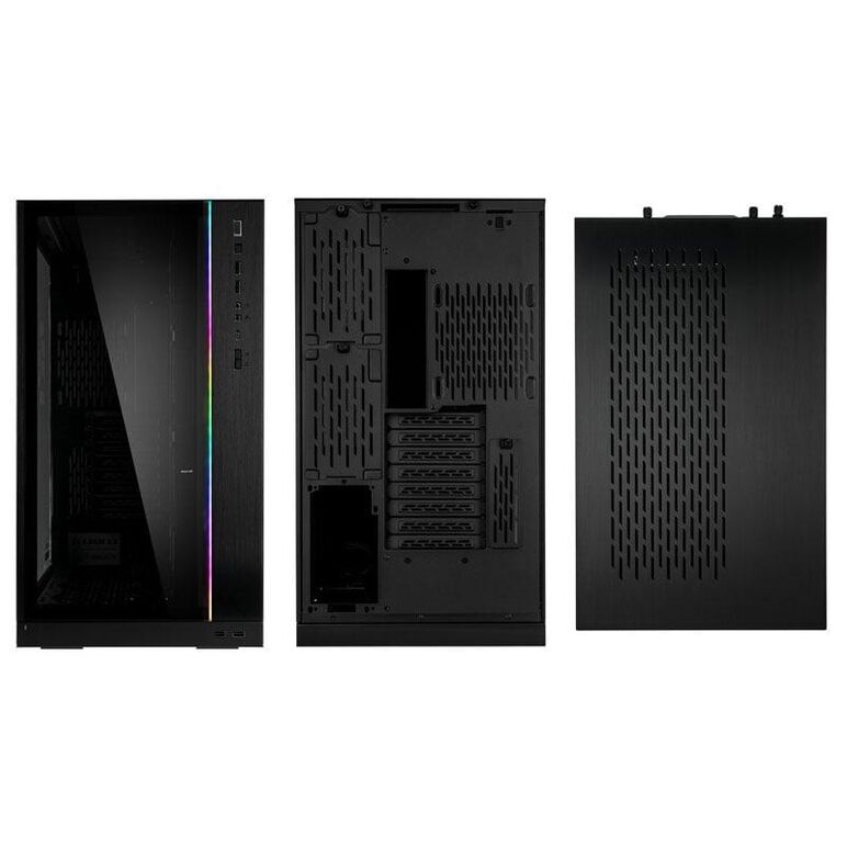 Carcasa lian li o11 dynamic xl  big-tower negru, pci-slots 8, 8 + 2,  Carcase | electropc.ro