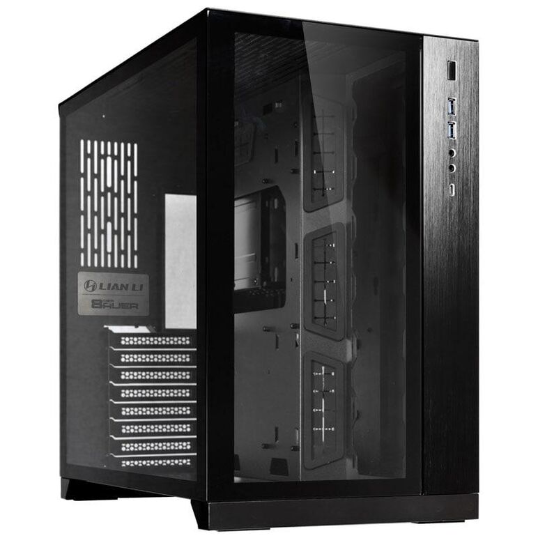 Carcasa lian li o11dx dynamic mid-tower tempered glass negru, pci-slots 8,  Carcase | electropc.ro