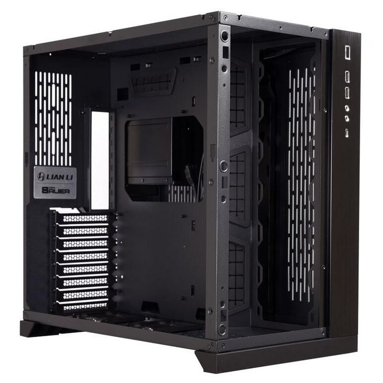 Carcasa lian li o11dx dynamic mid-tower tempered glass negru, pci-slots 8,  Carcase | electropc.ro