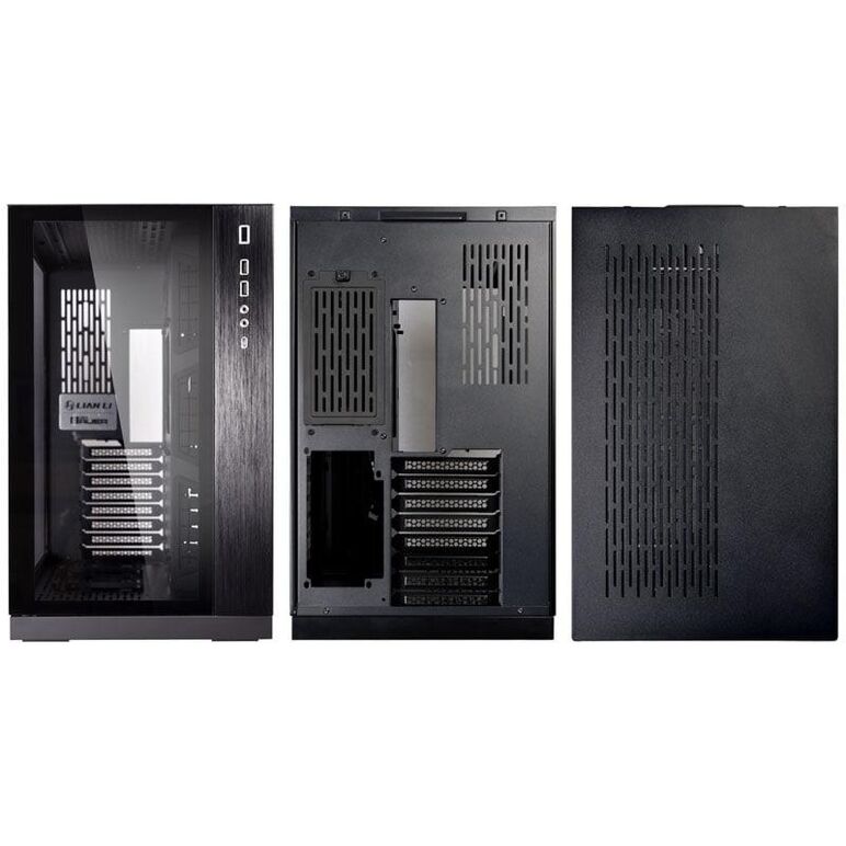 Carcasa lian li o11dx dynamic mid-tower tempered glass negru, pci-slots 8,  Carcase | electropc.ro