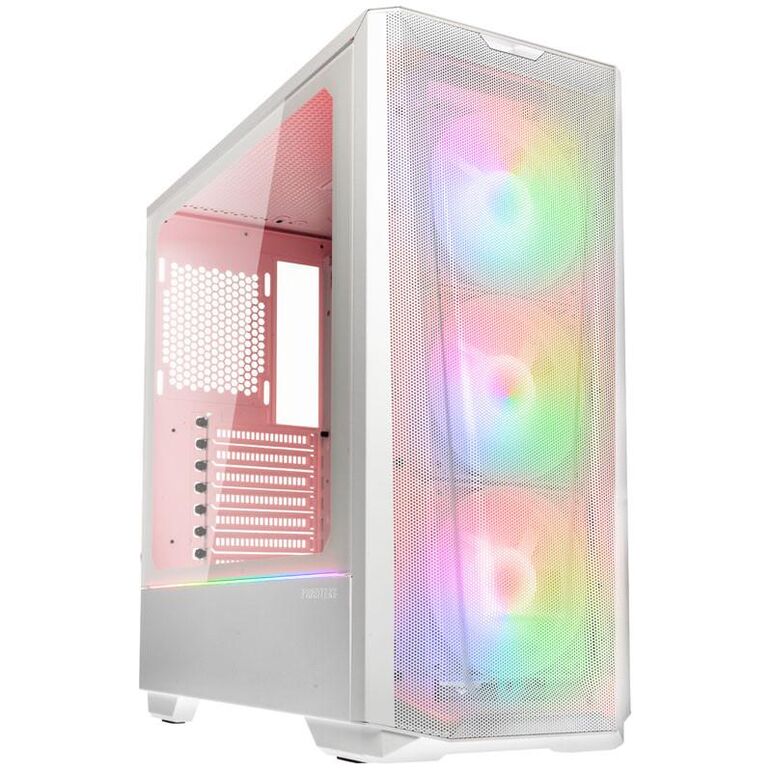 Carcasa phanteks eclipse g360a mid-tower tempered glass argb alb, preinstalled fans 3x 120 mm,  Carcase | electropc.ro