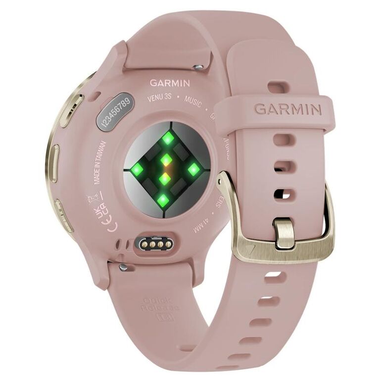 Ceas garmin venu 3s pink dawn/soft gold,  SmartWatch-uri | electropc.ro