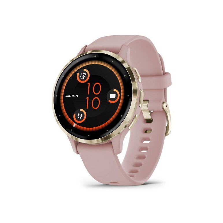 Ceas garmin venu 3s pink dawn/soft gold,  SmartWatch-uri | electropc.ro
