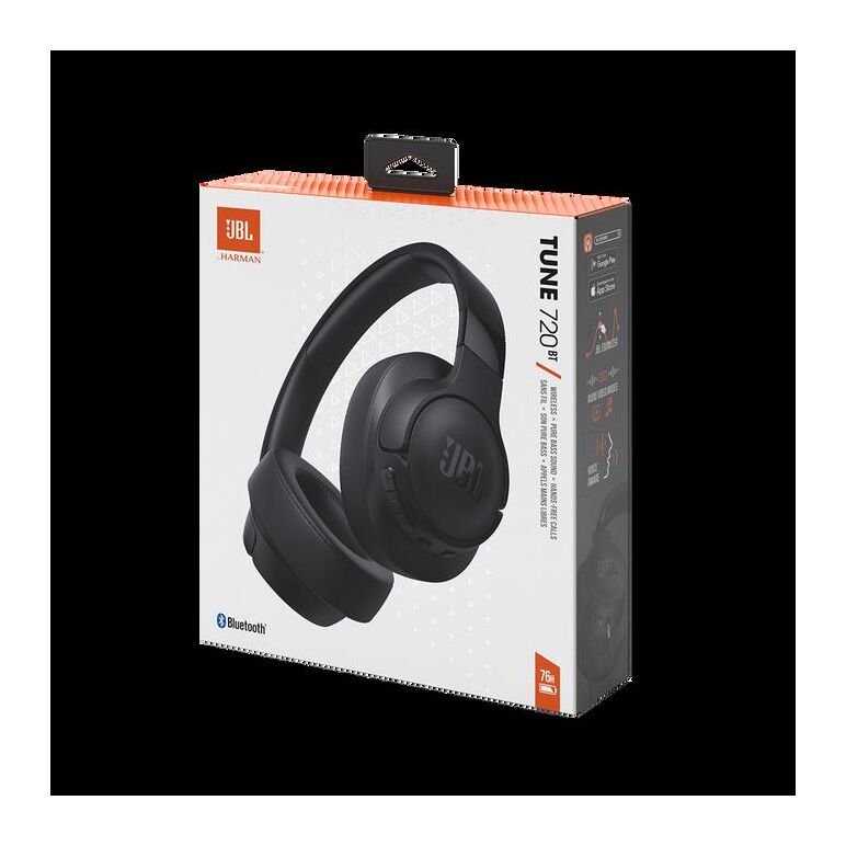 Jbl tune 720bt black,  Casti audio | electropc.ro