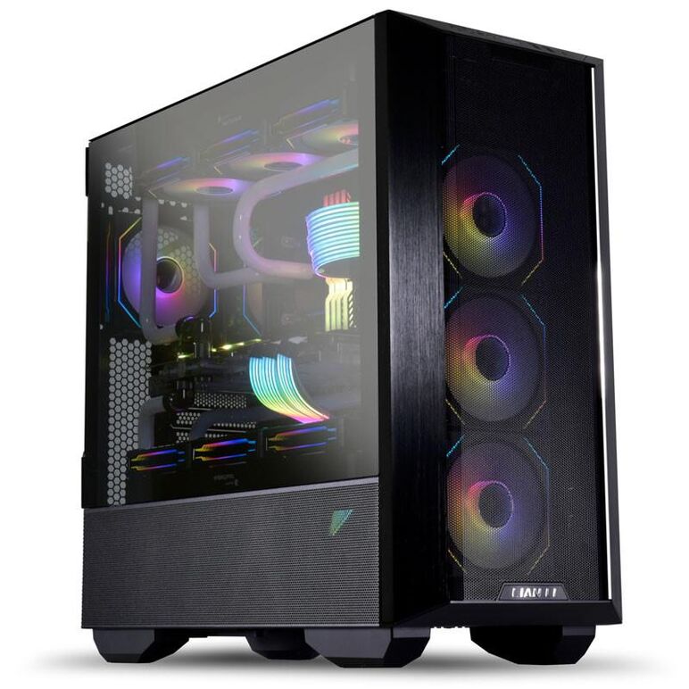 Lian li lancool iii e-atx mid-twr rgb negru, pci-slots 8, preinstalled fans 4x 140 mm,  Carcase | electropc.ro