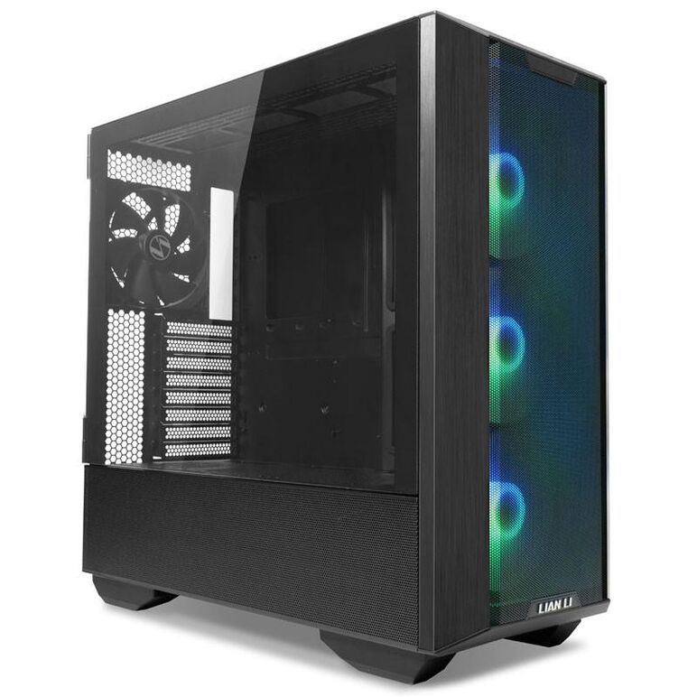 Lian li lancool iii e-atx mid-twr rgb negru, pci-slots 8, preinstalled fans 4x 140 mm,  Carcase | electropc.ro
