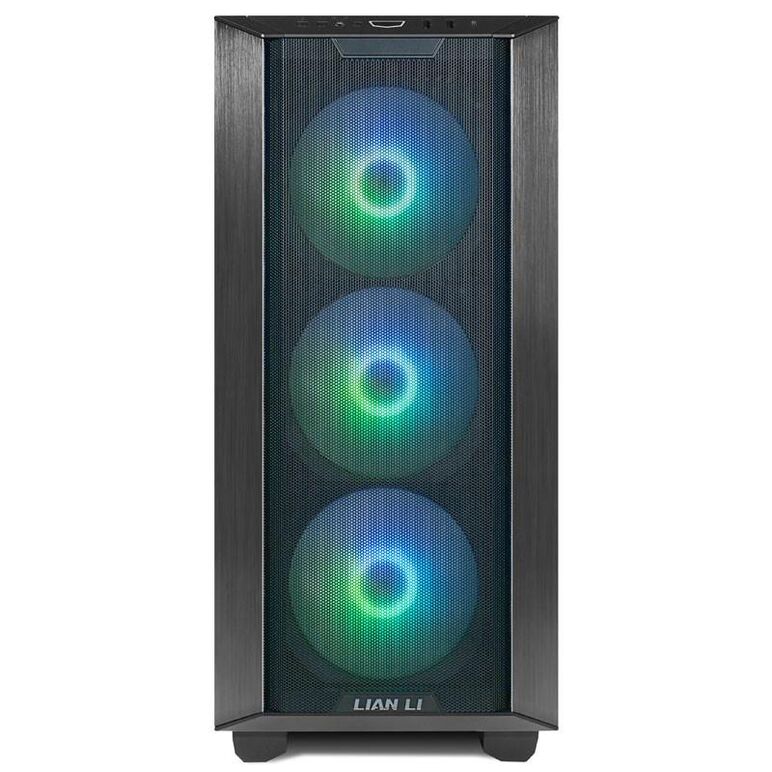 Lian li lancool iii e-atx mid-twr rgb negru, pci-slots 8, preinstalled fans 4x 140 mm,  Carcase | electropc.ro