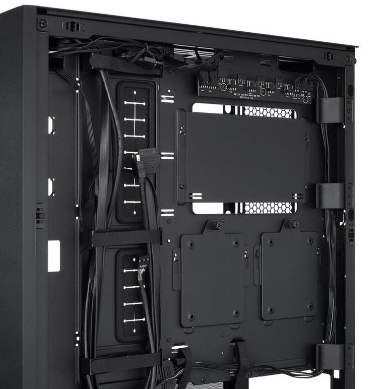 Carcasa lian li lancool 216 rgb, e-atx mid-tower negru, preinstalled fans 1x 140 mm, 2x 160 mm,  Carcase | electropc.ro
