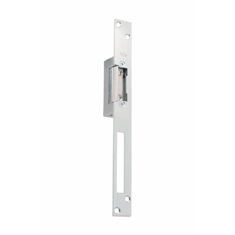Electromagnet fail lock yale yb17-12d-lm, 12vcc, consum redus, 230ma, parghie deblocare, include placa suport lunga.,  Incuietori | electropc.ro